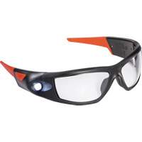 SPG500 Rechargeable Inspection Beam Safety Glasses, Clear Lens, ANSI Z87+ PB Rental Co. Ltd.