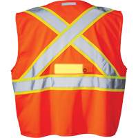 SV350 X-Back Safety Vest with Light, High Visibility Orange, Small, Polyester PB Rental Co. Ltd.