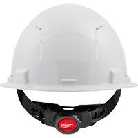 Front Brim Hardhat, Meets CSA Type 1, Ratchet Suspension, Vented PB Rental Co. Ltd.