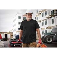 T-shirt de travail hybride, Hommes, Petit, Noir PB Rental Co. Ltd.