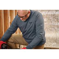 T-shirt de travail hybride, Hommes, Petit, Bleu PB Rental Co. Ltd.