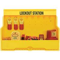 Station de cadenassage dappareils &eacute;lectriques de qualit&eacute; sup&eacute;rieure, Cadenas Aucune, Capacit&eacute; de 16, Cadenas Non compris PB Rental Co. Ltd.