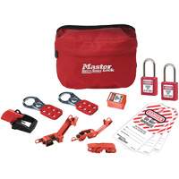 Trousse de cadenassage standard avec cadenas en thermoplastique Zenex, Ensemble &eacute;lectrique, 13 composants compris PB Rental Co. Ltd.
