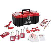 Trousse de cadenassage standard avec cadenas en thermoplastique Zenex, Ensemble &eacute;lectrique, 14 composants compris PB Rental Co. Ltd.