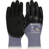 Gants r&eacute;sistants aux coupures dans un milieu de travail huileux ATG MaxiCut, Grand, Calibre 15, Rev&ecirc;tement Nitrile, ASTM ANSI niveau A3/EN 388 niveau 4/EN 388 niveau C PB Rental Co. Ltd.