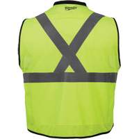 Veste de s&eacute;curit&eacute; haute performance, Jaune lime haute visibilit&eacute;, 4T-Grand/5T-Grand PB Rental Co. Ltd.