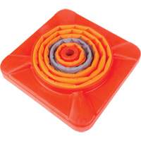 Collapsible Traffic Cone, 18" H, Orange PB Rental Co. Ltd.