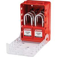 Ultra Compact Group Lockout Box with Nylon Safety Lockout Padlocks, Red PB Rental Co. Ltd.