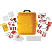 Electrical Lockout Station with Keyed Alike Nylon Safety Lockout Padlocks, Plastic Padlocks, 55 Padlock Capacity, Padlocks Included PB Rental Co. Ltd.