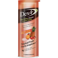 Comprim&eacute;s de glucose Dex4 Dynamic PB Rental Co. Ltd.