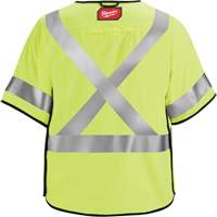 Gilet de s&eacute;curit&eacute; &agrave; maille d&eacute;tachable, Noir/Jaune lime haute visibilit&eacute;, Moyen/Petit PB Rental Co. Ltd.