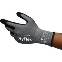 HyFlex&reg; 11-571 Cut-Resistant Gloves, 5, 15 Gauge, Nitrile Coated, ASTM ANSI Level A4/EN 388 Level D PB Rental Co. Ltd.
