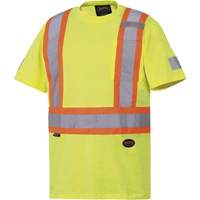 6980 T-shirt de s&eacute;curit&eacute;, Coton, Petit, Jaune lime haute visibilit&eacute; PB Rental Co. Ltd.