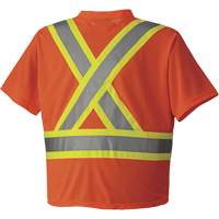 6979 Chandail pour la circulation en micromaille, T-petit, Orange haute visibilit&eacute; PB Rental Co. Ltd.