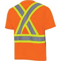 6990 Chandail de s&eacute;curit&eacute; en il-de-perdrix, Polyester, T-petit, Orange haute visibilit&eacute; PB Rental Co. Ltd.