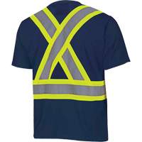 6992N Chandail de s&eacute;curit&eacute; en il-de-perdrix, Polyester, T-petit, Bleu marin PB Rental Co. Ltd.