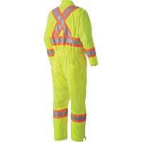 5999A Traffic Safety Coveralls, X-Small, High Visibility Lime-Yellow PB Rental Co. Ltd.