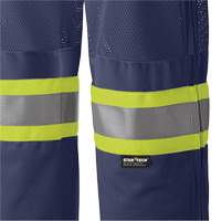 6003P Traffic Safety Pants, Polyester, X-Small, Navy Blue PB Rental Co. Ltd.