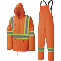 Imperméable haute visibilité