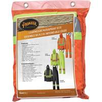 5598 Combinaison de pluie imperm&eacute;able et l&eacute;g&egrave;re, Polyester/PVC, Petit, Orange haute visibilit&eacute; PB Rental Co. Ltd.