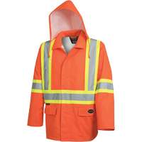 5626 Veste de s&eacute;curit&eacute; The Rock 300D imperm&eacute;able, Polyester, Orange haute visibilit&eacute;, Petit PB Rental Co. Ltd.