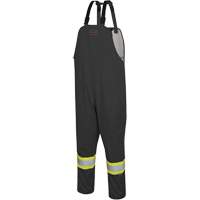 5629BK The Rock 300D Bib Pants, Polyester, Small, Black PB Rental Co. Ltd.