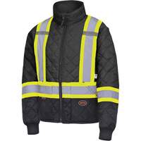 5017 Manteau matelass&eacute; pour cong&eacute;lateur, Polyester, Noir, T-petit PB Rental Co. Ltd.