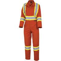 5514W Women's Safety Coveralls, X-Small, High Visibility Orange PB Rental Co. Ltd.