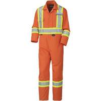 5513T Industrial Wash Coveralls, 40 (Tall), High Visibility Orange PB Rental Co. Ltd.