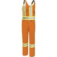 6617T Salopettes, Polyester, 40, Orange haute visibilit&eacute; PB Rental Co. Ltd.