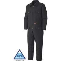 520A Combinaisons en toile de coton matelass&eacute;e, Hommes, Noir, Taille Petit PB Rental Co. Ltd.