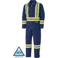 5539A Quilted Duck Coveralls, Small, Navy Blue PB Rental Co. Ltd.