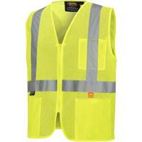 6944 Veste de s&eacute;curit&eacute; ignifuge, Jaune lime haute visibilit&eacute;, Petit, Polyester PB Rental Co. Ltd.