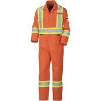 5551 Flame-Gard&reg; FR/Arc-Rated Coverall, Size 40, High Visibility Orange, 9.1 cal/cm² PB Rental Co. Ltd.
