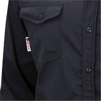 7742 FR-Tech&reg; Flame-Resistant Safety Shirt, Small, Navy Blue PB Rental Co. Ltd.