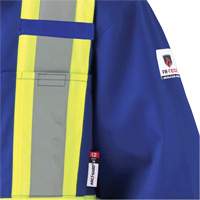 7706T FR-Tech&reg; Flame-Resistant Coverall with Leg Zippers, Size 40 (Tall), Royal Blue, 9.7 cal/cm² PB Rental Co. Ltd.