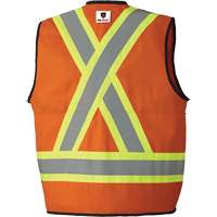 7732 Veste d'arpenteur ignifuge et r&eacute;sistant aux arcs &eacute;lectriques FR-Tech, Petit, Orange haute visibilit&eacute;, 9,7 cal/cm² PB Rental Co. Ltd.