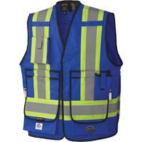 7733 Veste d'arpenteur ignifuge et r&eacute;sistant aux arcs &eacute;lectriques FR-Tech, Petit, Bleu royal, 9,7 cal/cm² PB Rental Co. Ltd.