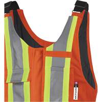 5534A Flame-Resistant Quilted Safety Overalls, Small, Orange PB Rental Co. Ltd.