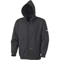 337 Flame-Resistant Zip Style Hoodie, Men's, X-Small, Black, 22 cal/cm² PB Rental Co. Ltd.