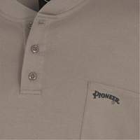 331 FR Interlock Henley Shirt, Small, Beige PB Rental Co. Ltd.
