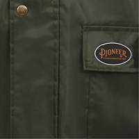 D8120J Manteau &agrave; capuchon ind&eacute;chirable Nailhead pour planteur d'arbres, Polyester/PVC, T-petit, Vert PB Rental Co. Ltd.