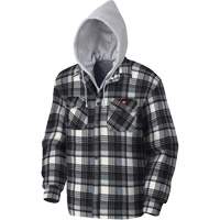 415BG Chemise &agrave; capuche matelass&eacute;e, Hommes, T-petit, Multicolore PB Rental Co. Ltd.