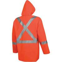 576J High-Visibility FR Rain Jacket, Small, High Visibility Orange PB Rental Co. Ltd.