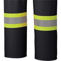 5895BK Flame-Resistant Waterproof Stretch Bib Pants, X-Small, Black PB Rental Co. Ltd.