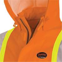 5880 FR/Arc-Rated Waterproof Rain Jacket, X-Small, High Visibility Orange, 10 cal/cm² PB Rental Co. Ltd.