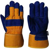 630 Gants d'appareilleur isol&eacute;s bleus, Taille unique, Paume en Cuir de vache refendu, Doublure en Boa PB Rental Co. Ltd.