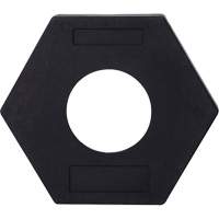 2320 Stackable Delineator Base, 17 lbs. PB Rental Co. Ltd.