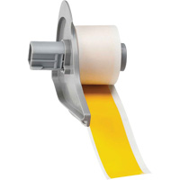 Ruban adh&eacute;sif permanent toutes saisons pour &eacute;tiquettes, Vinyle, Jaune, Largeur de 1" PB Rental Co. Ltd.