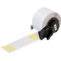 Self-Laminating Wrap-Around Wire & Cable Labels, Vinyl, 1" L x 2.5" H, White PB Rental Co. Ltd.